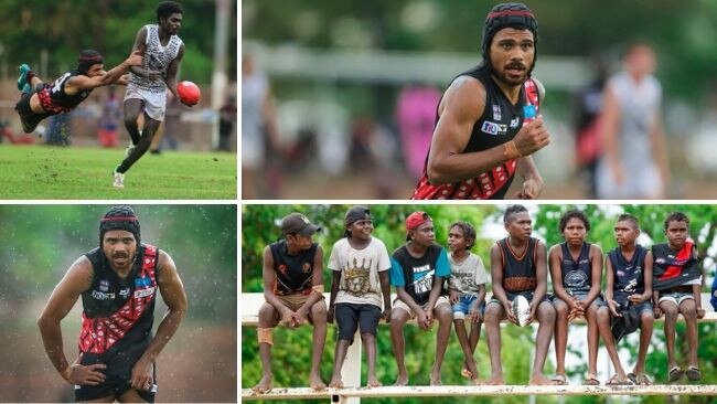 Cyril Rioli made his return to the footy field for Tiwi Bombers and it was a massive event for the Bathurst Island community.