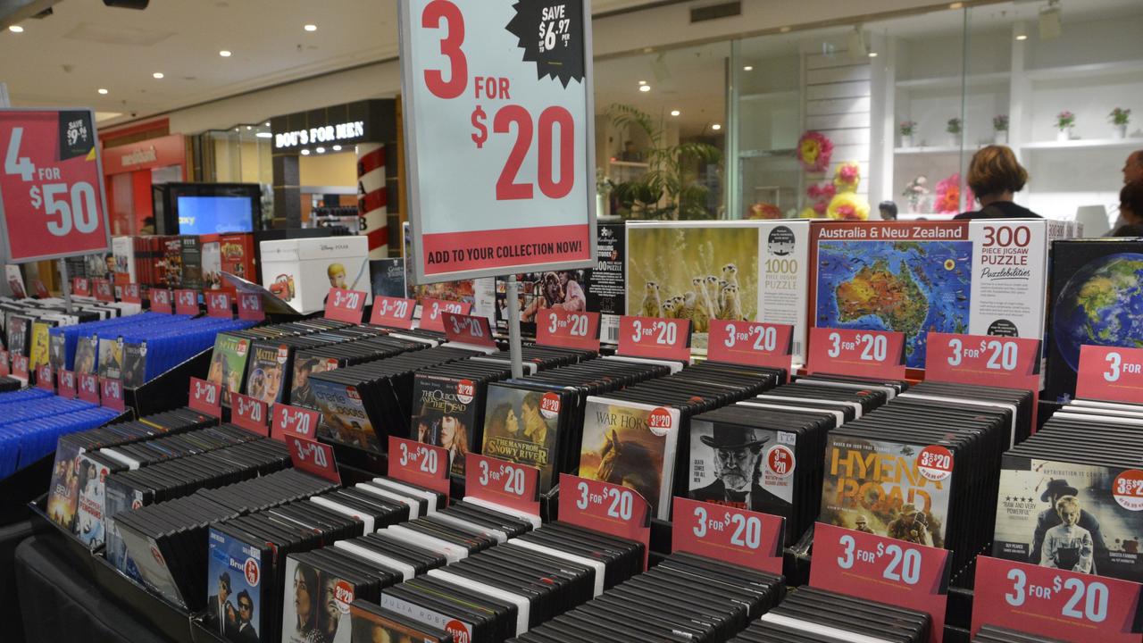 Sanity in Toowoomba's Grand Central announced it would close along with other stores across the country. Picture: Sarah Petty