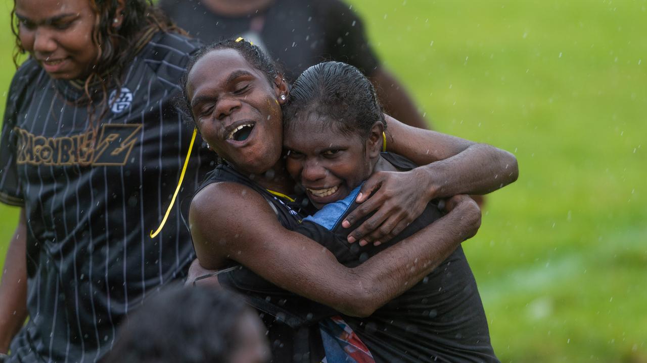 The Tiwi Islands 2020-2021 Grand Final. The Imalu Tigers take on the Walama Bulldogs on Bathurst Island. Photograph: Che Chorley