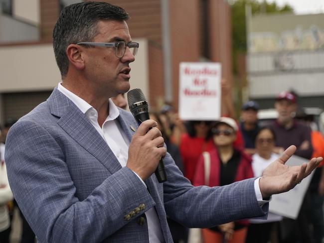 The federal election result makes grim reading for Brad Battin and his Victorian Liberals. Picture: Valeriu Campan