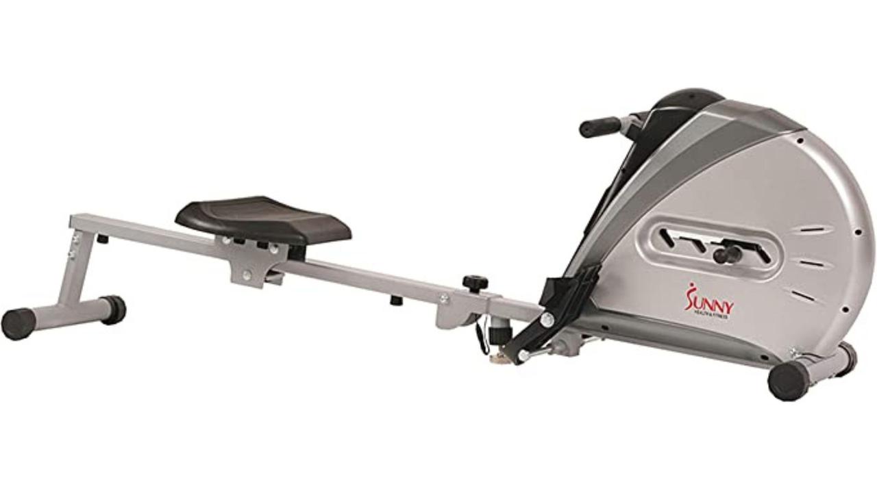 Sunny Health &amp; Fitness rowing machine. Picture: Amazon