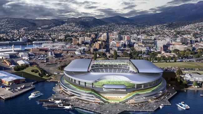 The Tasmanian government have been told it must fund the vast majority of the proposed new stadium if it is to get an AFL team.