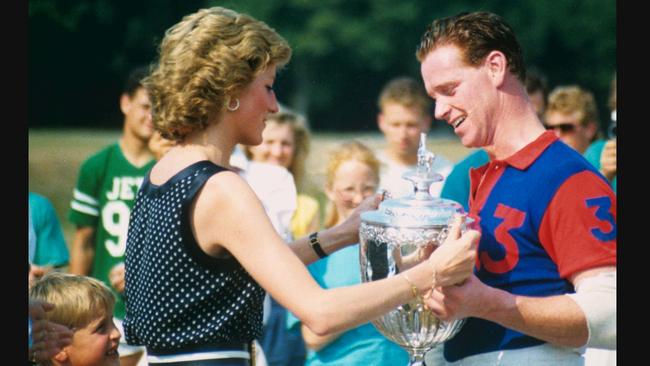 ‘I loved him’, Diana said of James Hewitt. Picture: Supplied