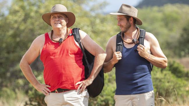 Billy Brownless and Dale Thomas on I’m A Celebrity … Get Me Out Of Here.