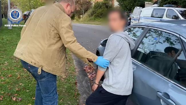 A man from the Hills District has been charged for allegedly sending explicit material to a child. Picture: NSW Police