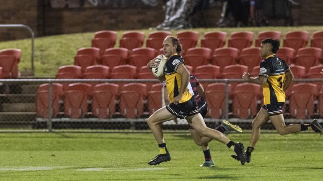 Luke Self in action for Gatton. Picture: Kevin Farmer