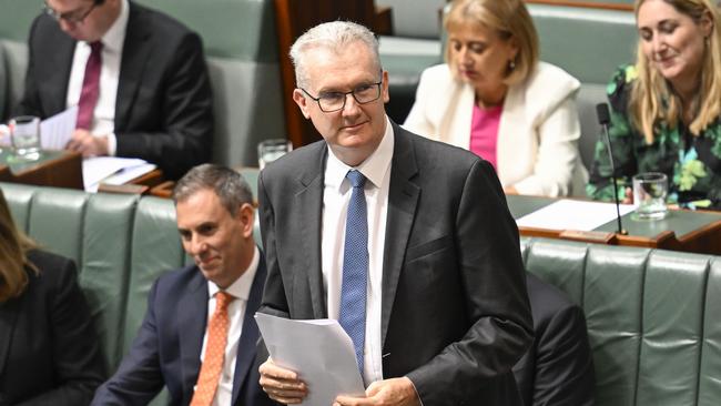 Minister for the Arts, Tony Burke expressed his “shock” at the selection by Creative Australia. Picture: NewsWire / Martin Ollman