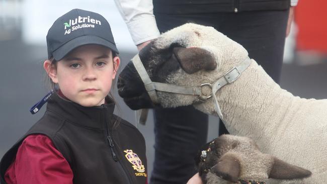 Harrison Daley, 13, from Tyabb, originally from Manchester, England, was part of the Flinders Show Team.