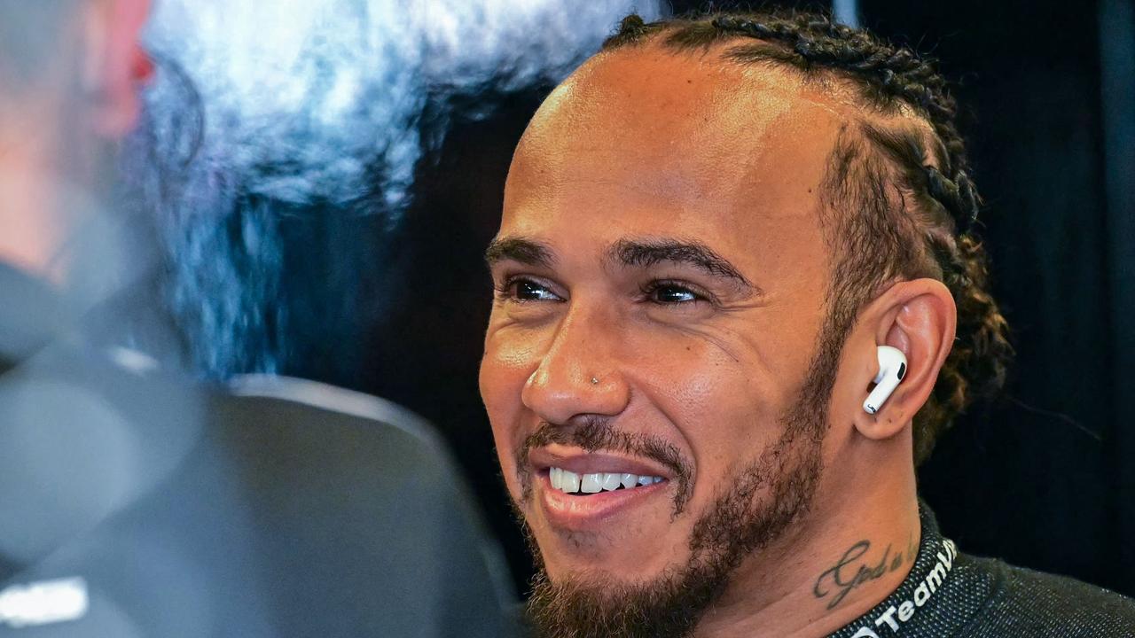 Lewis Hamilton will make the move to Ferrari in 2025. (Photo by Giuseppe CACACE / AFP)