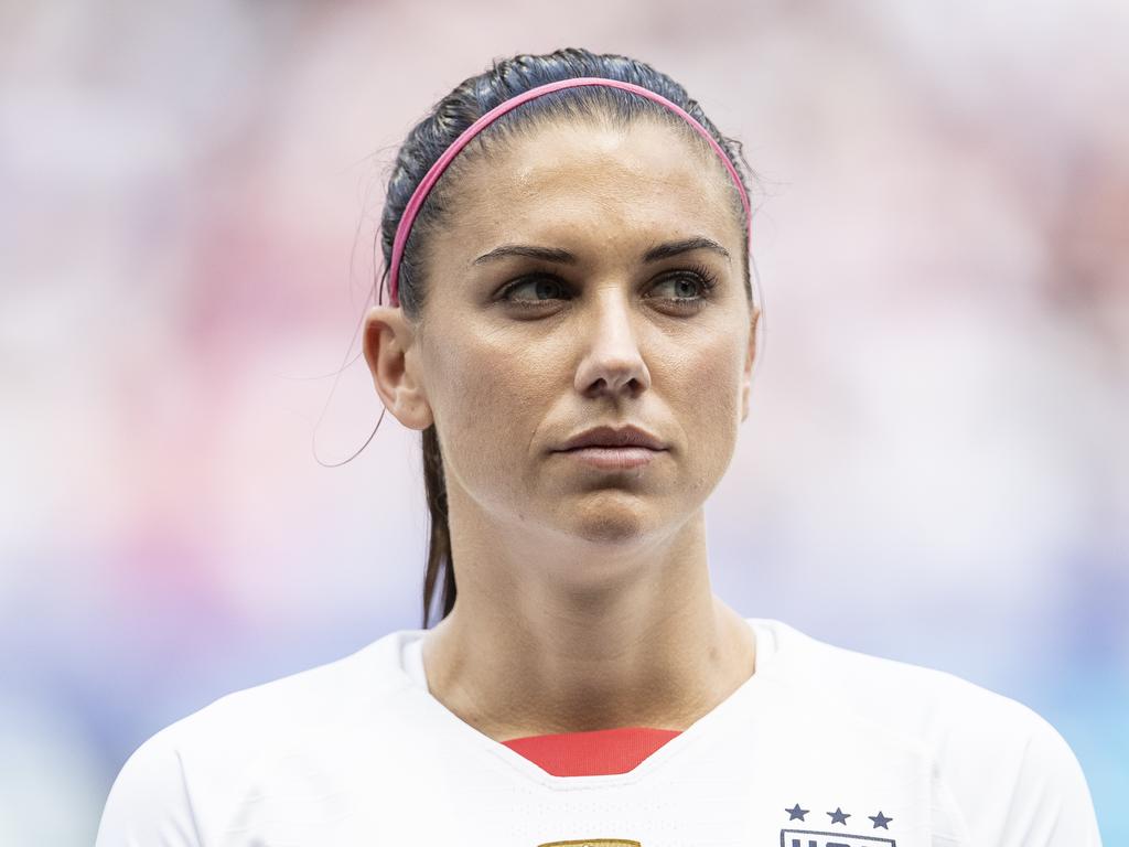 Alex Morgan is leading the fight for equality. Picture: Maja Hitij/Getty Images