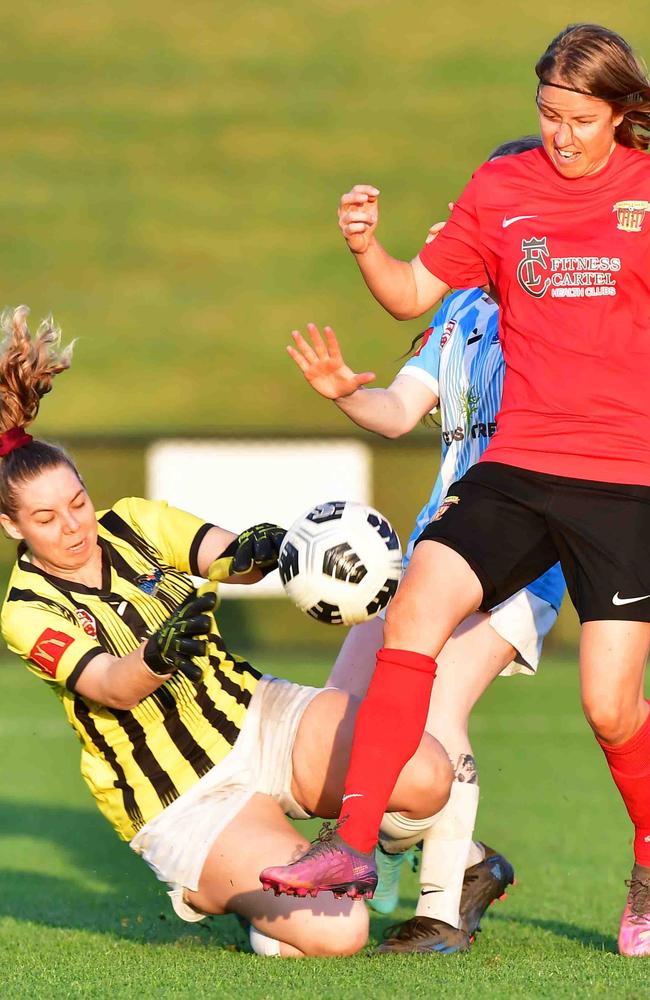 SOCCER: Women's Sunshine Coast Fire V Maroochy Swans. Picture: Patrick Woods.