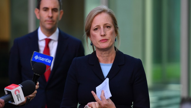 Katy Gallagher has revealed she is in mandatory coronavirus isolation. Picture: Getty Images