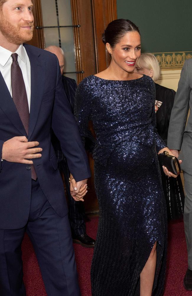 Meghan, Duchess of Sussex and Britain's Prince Harry, Duke of Sussex, attend the premiere of Cirque du Soleil's Totem. Picture: Paul Grover / POOL / AFP 