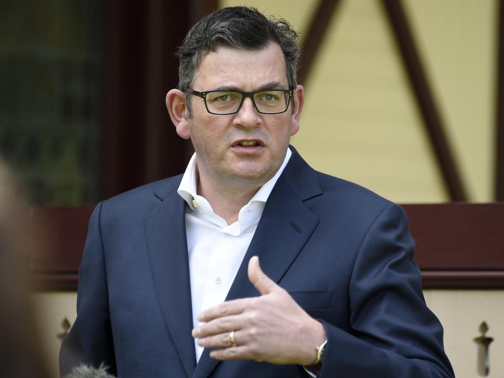 Premier Daniel Andrews said reopening Victoria will be a ‘difficult balancing act’. Picture: NCA NewsWire / Andrew Henshaw