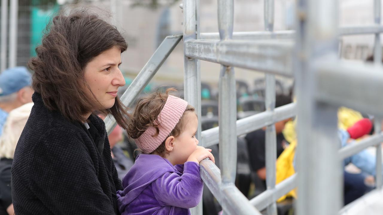 Attendees watch on. Picture: Mark Wilson