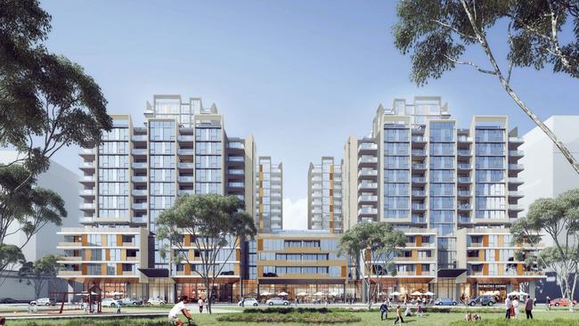 Pagewood Green development is proposed to be taller than originally planned.