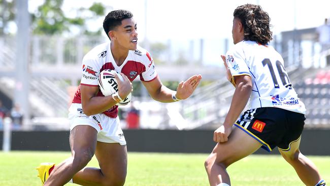 Redcliffe player Brian Pouniu. Picture, John Gass