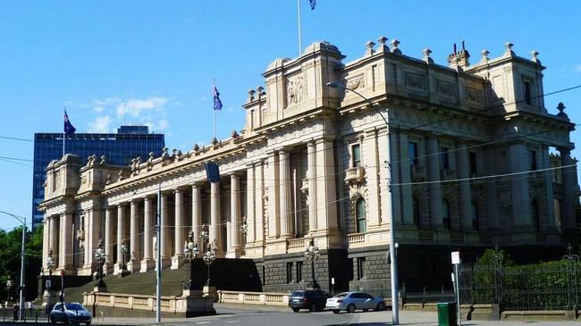 Parliament House in Melbourne.