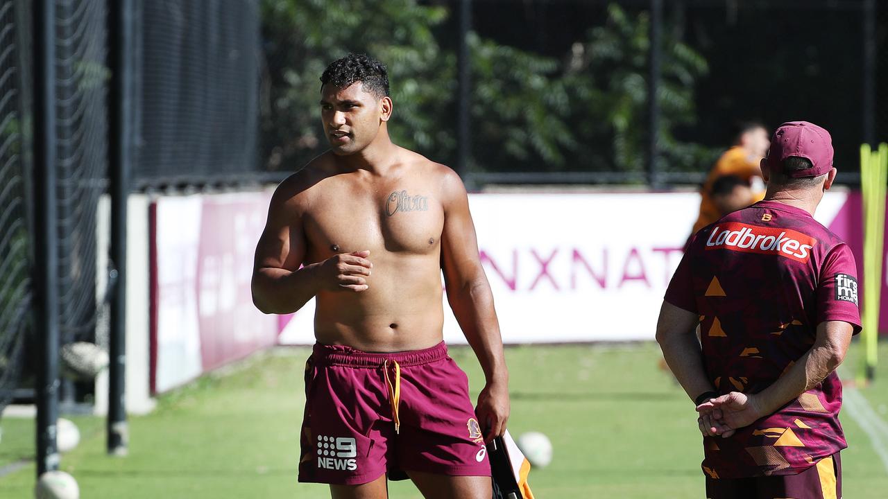 Tevita Pangai Jr has been told he is free to leave the Broncos. Photographer: Liam Kidston