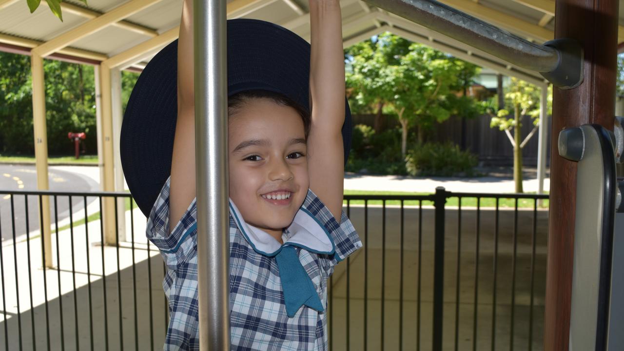 MY FIRST DAY 2024: First day of prep at Caboolture Montessori School. Picture: Aaron Goodwin