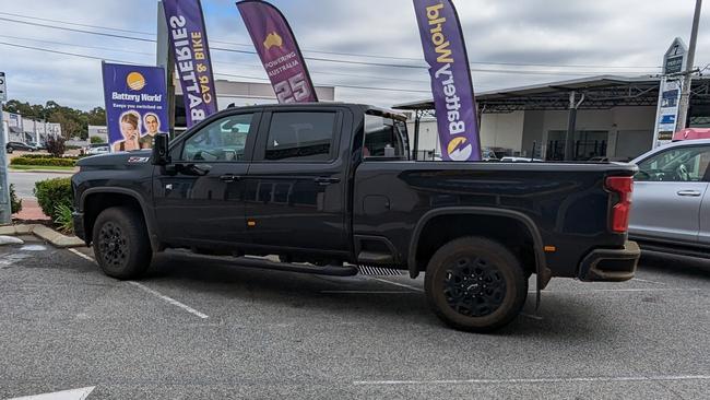 American-style pick-up trucks are taking over Australian roads, and not everyone is a fan of the monster vehicles. Picture: Reddit