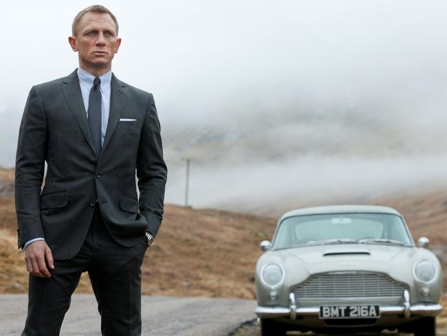 daniel Craig in Skyfall, part of Designing 007 at Melbourne Museum