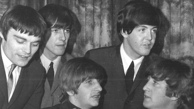 The Beatles during their 1964 Australian tour, when Alan Howe was not invited to be their drummer.