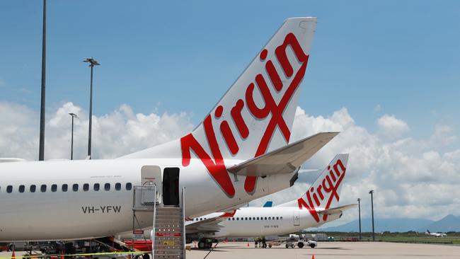 Markets are awaiting for Bain Capital to hit go on its much-anticipated Virgin Australia IPO. Picture: Brendan Radke