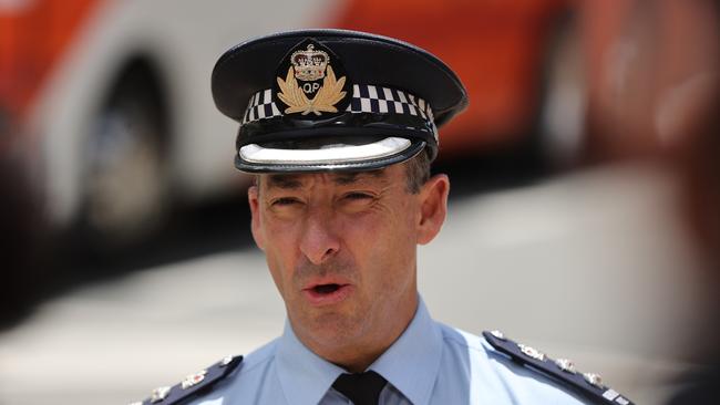 Gold Coast Acting Chief Superintendent Rhys Wildman. Picture: Nigel Hallett