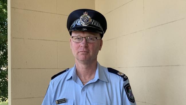 Mackay Tactical Crime Squad officer Senior Sergeant Scott Ingram conducted the operation at Yalboroo resulting in 93 arrests. Picture: Lillian Watkins