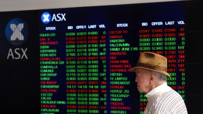 The Australian sharemarket is set for a lacklustre open despite a weak finish on Wall Street. Photo: Paul Miller / AAP Image.