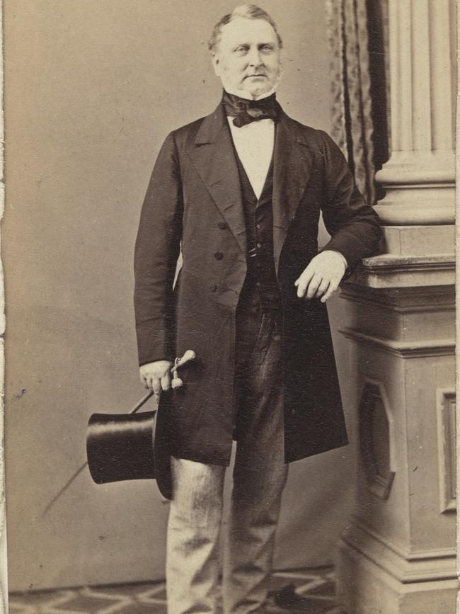 Sir Redmond Barry ca. 1860-1879. Picture: State Library Victoria.