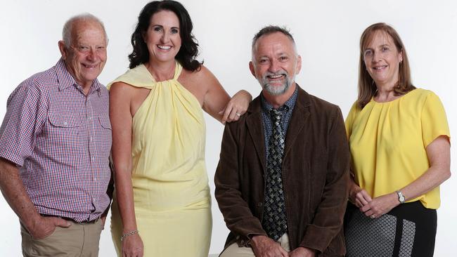 Pride of Australia medalists Lex Petersen, Rochelle Courtenary, John Hadok and Vanessa Fowler. Pics Tara Croser.