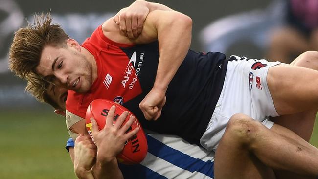 The Demons have dropped their contested numbers in recent weeks. Picture: Getty Images