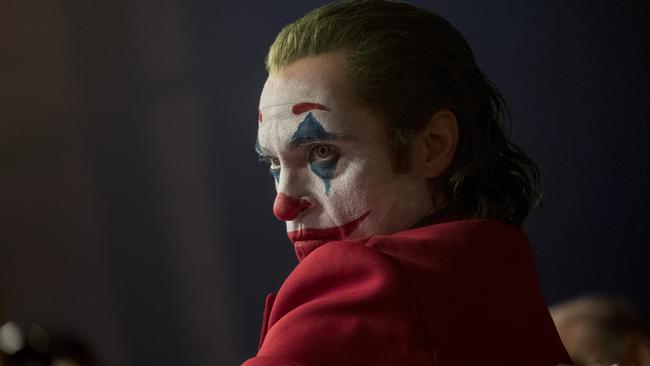 Joaquin Phoenix is being tipped for an Oscar nomination as the Joker. Picture: AP