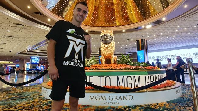 Moloney is ready for his huge upcoming bout against Japanese megastar Naoya Inoue in Las Vegas.