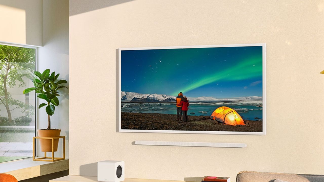 Samsung 55 Inch The Frame QLED 4K Smart TV. Picture: The Good Guys