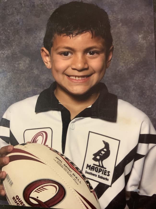 A young David Fifita.