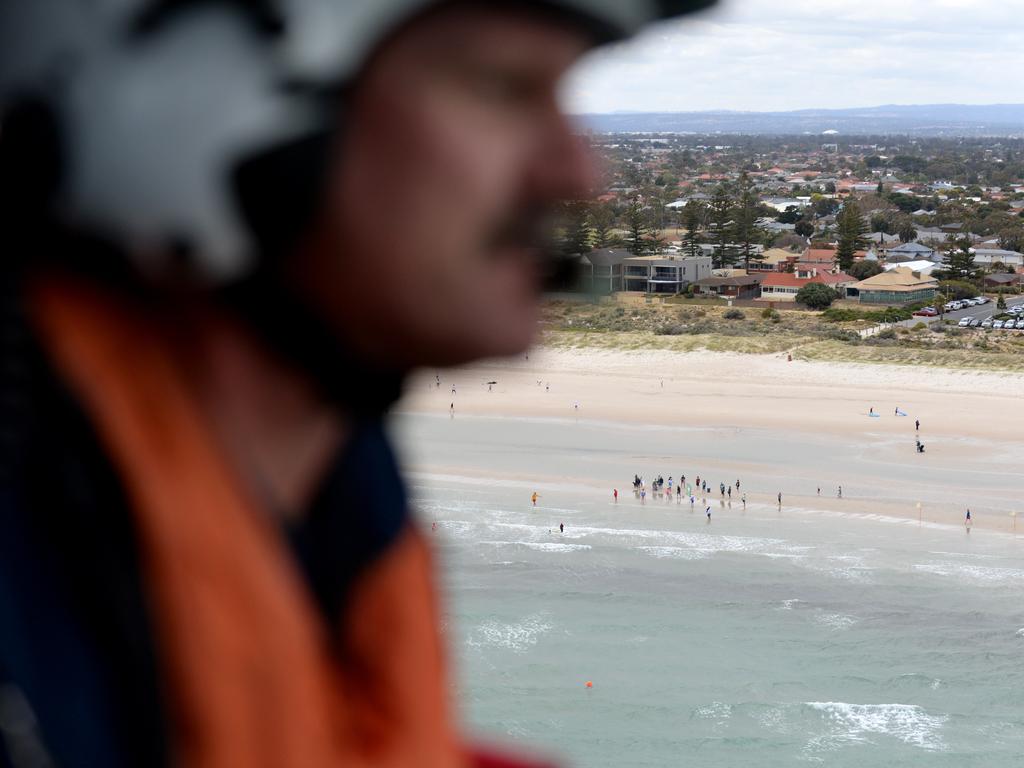 Shark patrols have been extended to June in light of the increased shark sightings around South Australia. Pic: Tricia Watkinson.