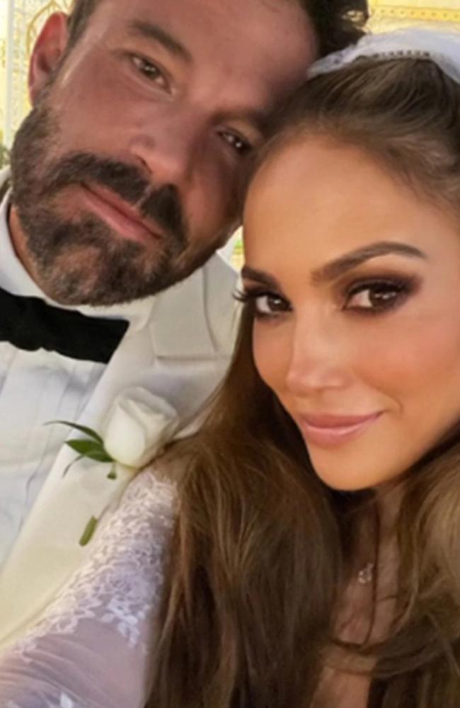 Jennifer Lopez and Ben Affleck's Vegas wedding.