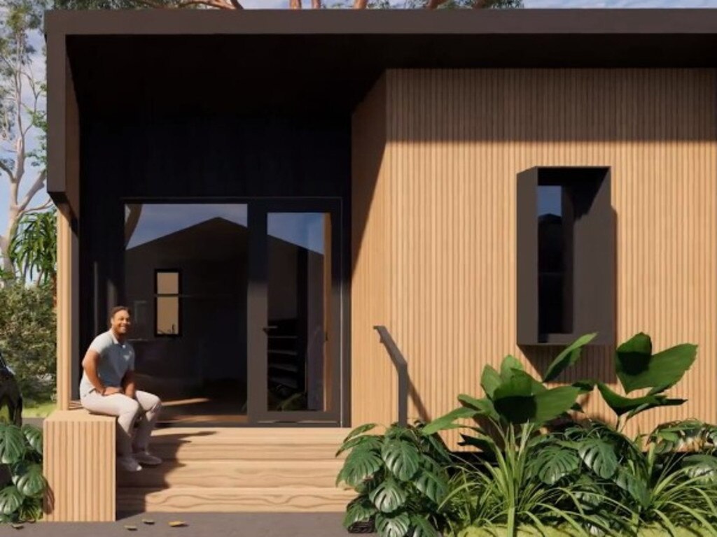 "Architectural eco cabins" are proposed for the Alice St development.