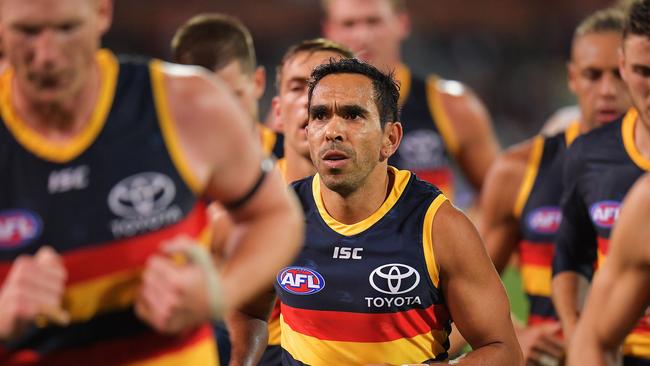 The Crows need more goals out of Eddie Betts, but a hamstring injury might put those plans on hold for the time being.