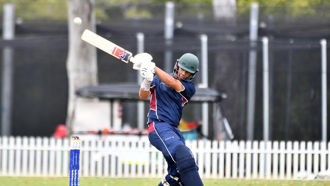 Not even TSS batsman Dushyant Thaman could swing the game his team’s way. Picture, John Gass