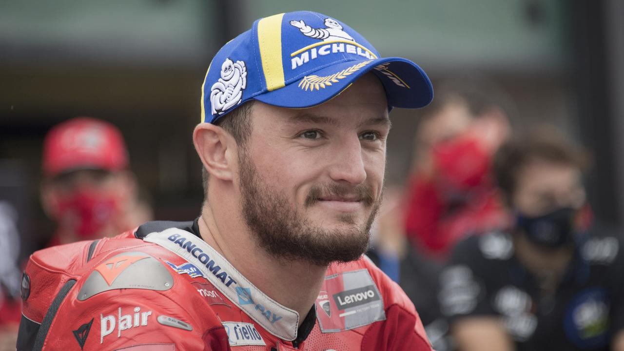 Australia’s Jack Miller drives for Ducati in MotoGP. (Photo by Mirco Lazzari gp/Getty Images)