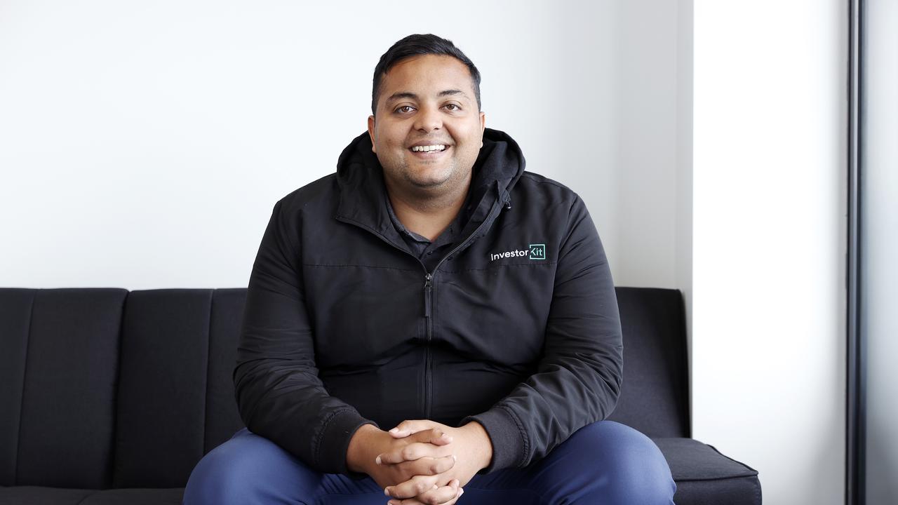 Pictured is InvestorKit head of research Arjun Paliwal. Picture: Tim Hunter.