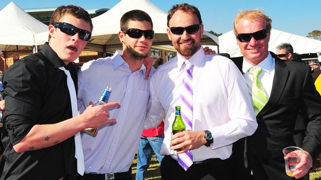 Nathan Hunt, Cailen Bignill, Brendan Cooper and Jason Manual. Picture: Trevor Veale / Coffs Coast Advocate