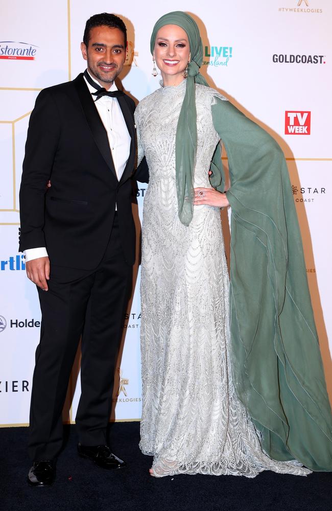 An attempted joke about The Project host Waleed Aly and his wife Susan Carland also didn’t go down well. Picture: Getty