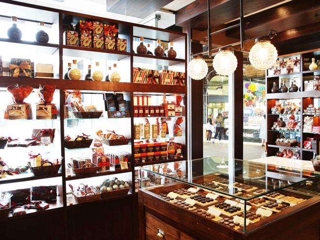 Max Brenner’s chocolate shops have long been a cult favourite among Aussies. Picture: Braden Fastier