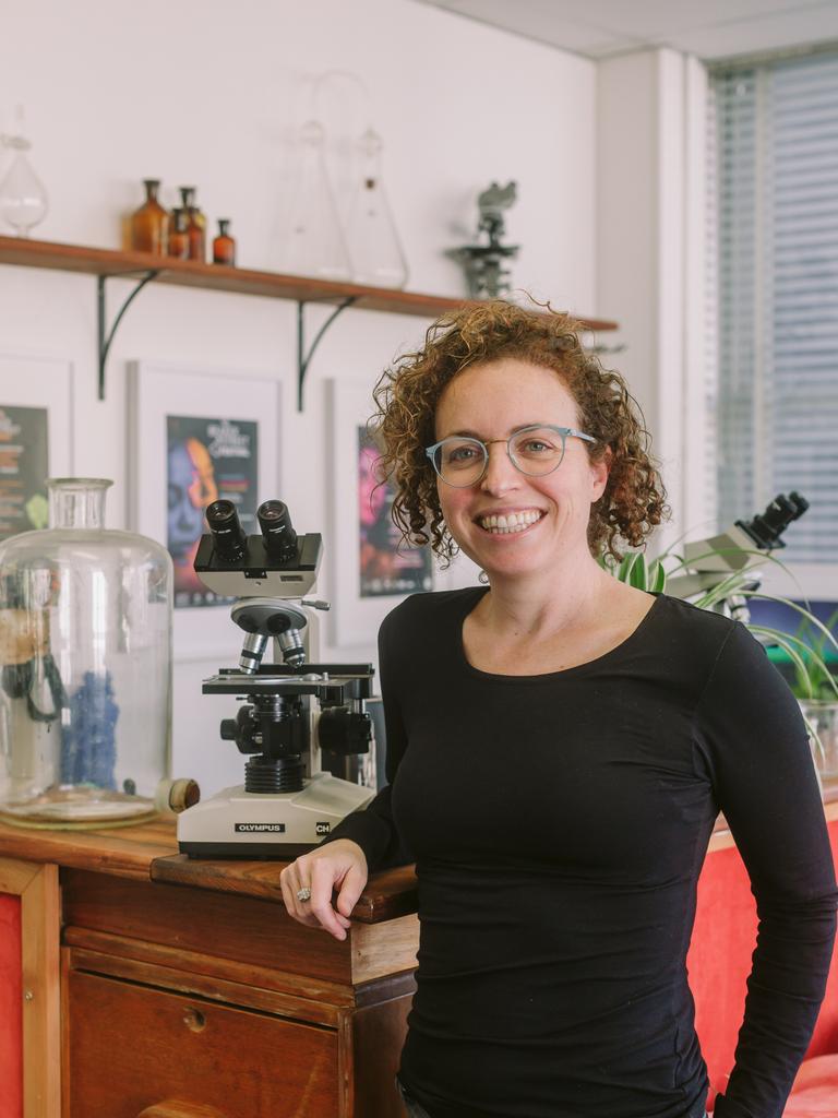 Dr Margo Adler in Beaker Street Office. Beaker Street Festival launches its 2025 program. Picture: Fred and Hannah