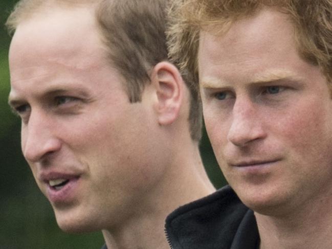 LONDON, ENGLAND - SEPTEMBER 11:  Prince William, Duke of Cambridge and Prince Harry attend a Drumhead Service before the athletics at The Invictus Games on September 11, 2014 in London, England.  (Photo by Mark Cuthbert/UK Press via Getty Images)